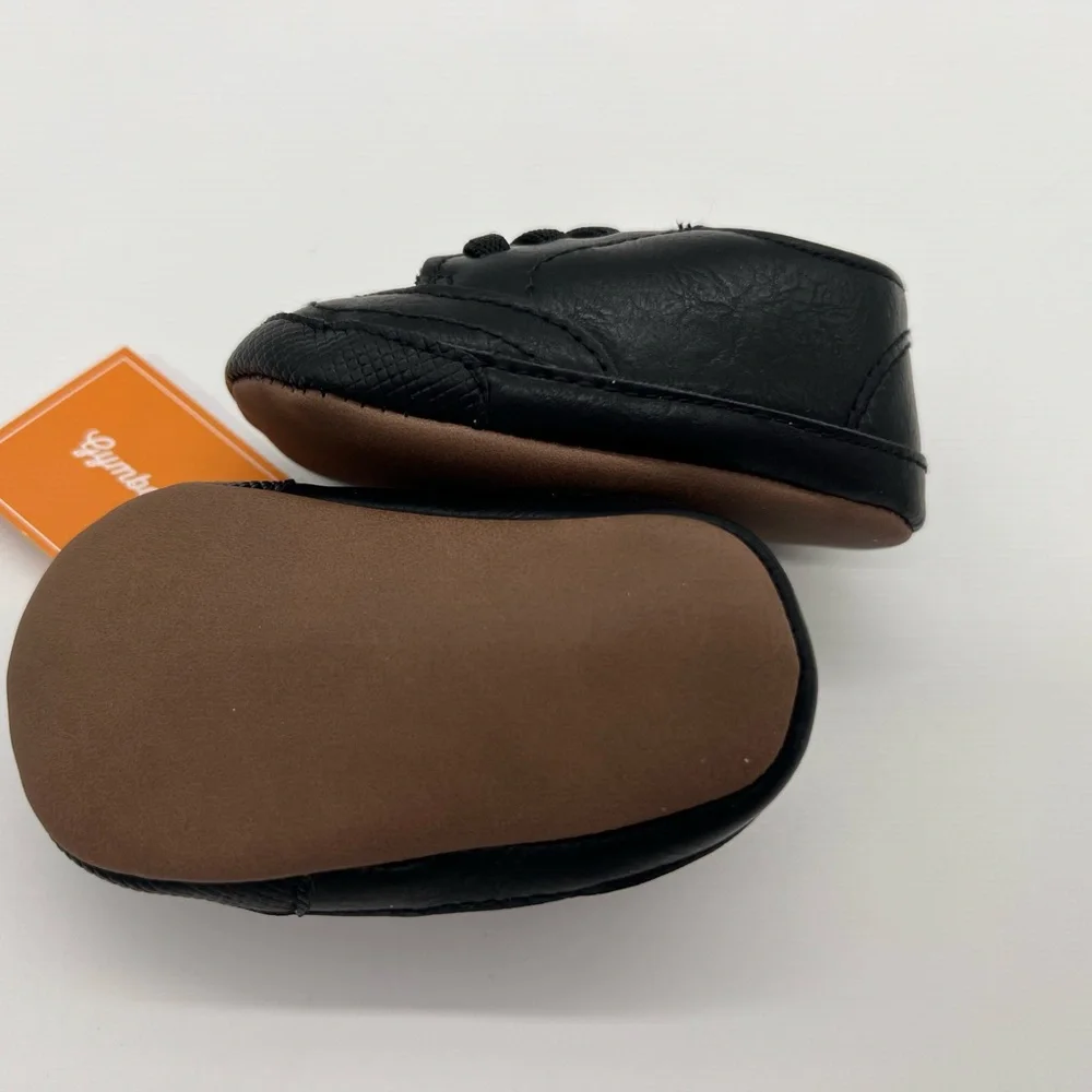 Gymboree,Special Occasion Slip On Dress Shoe,Black,3-6 MONTHS